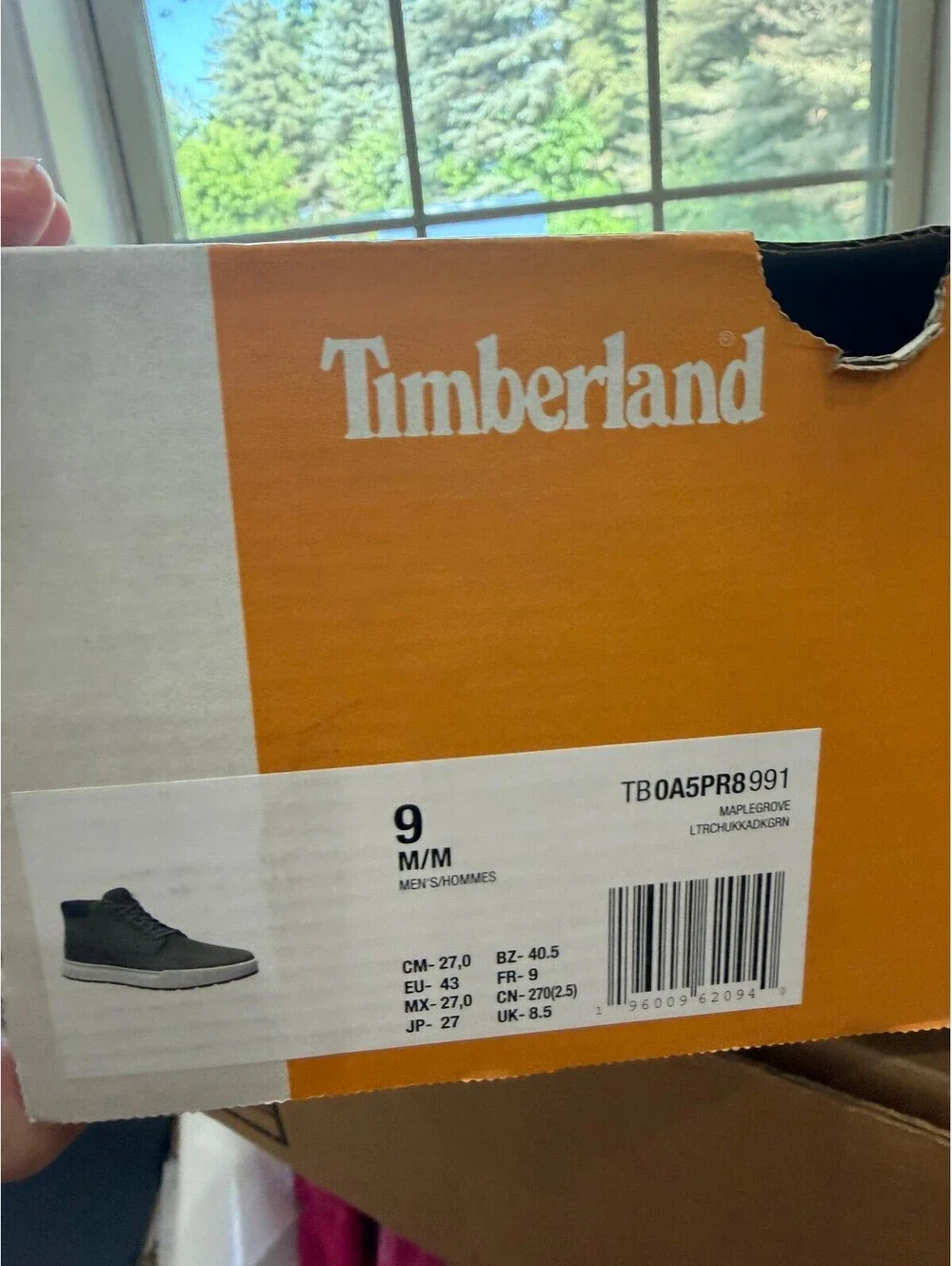 Timberland Men's Green Nubuck 6